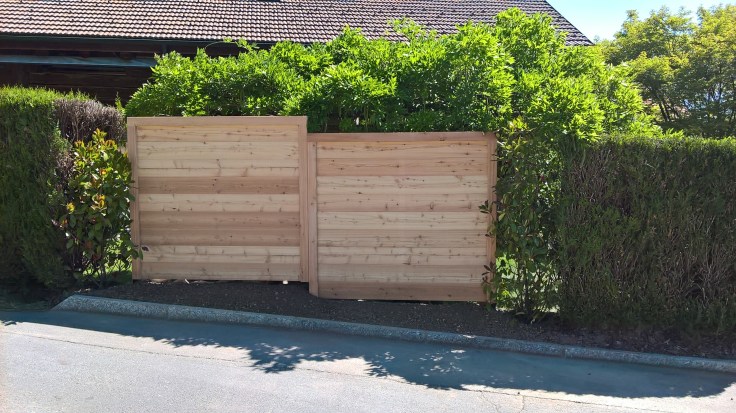 palissade pour le jardin